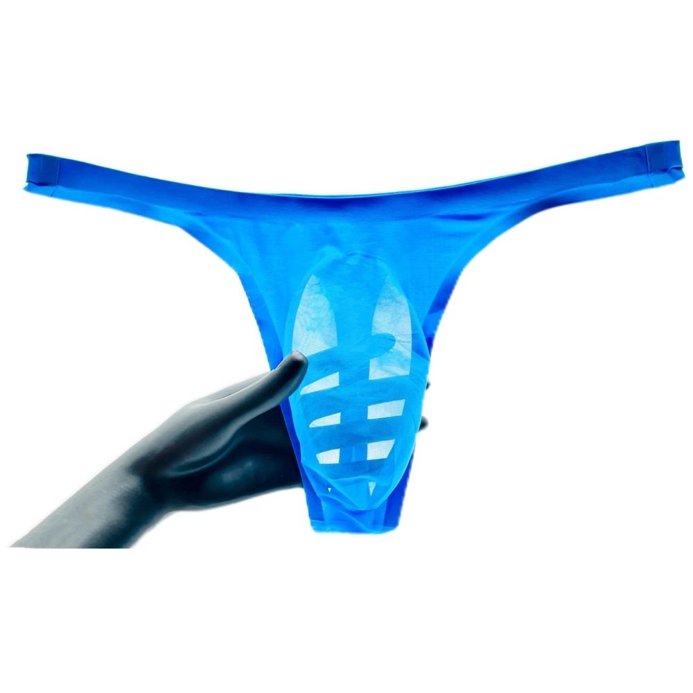 Agdoizry 5 Pack Men's Thongs G String Ice Silk Low-Rise Panties 5 Colors  (Multicolor X5, XL) : : Clothing, Shoes & Accessories