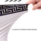 Dual Pouch - Men's Patterned Waistband Modal Underwear (3-Pack) JEWYEE 8002B