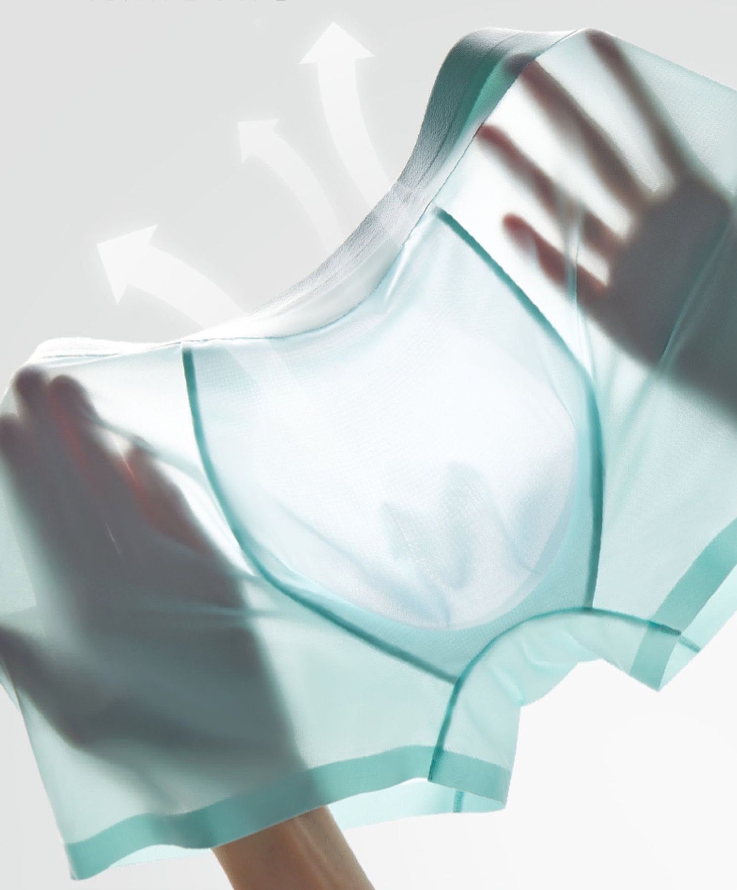Buy Ice Silk Transparent Underwear, Men's Seamless Ultra-Thin